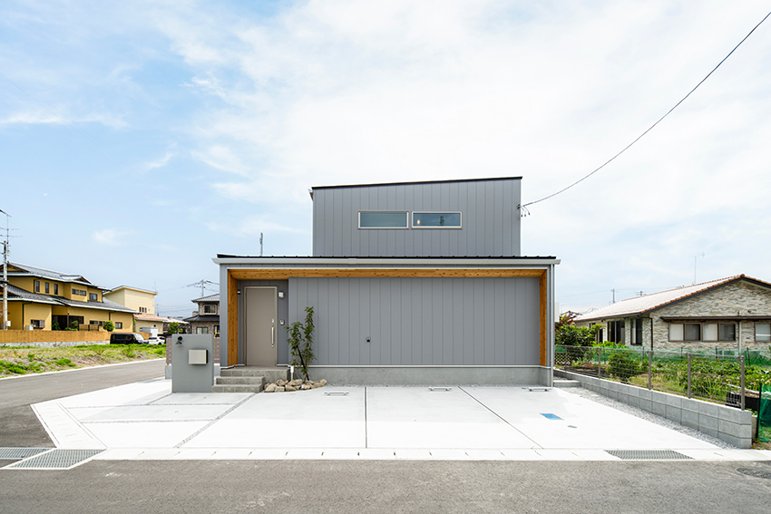 「白と木の家」|家展